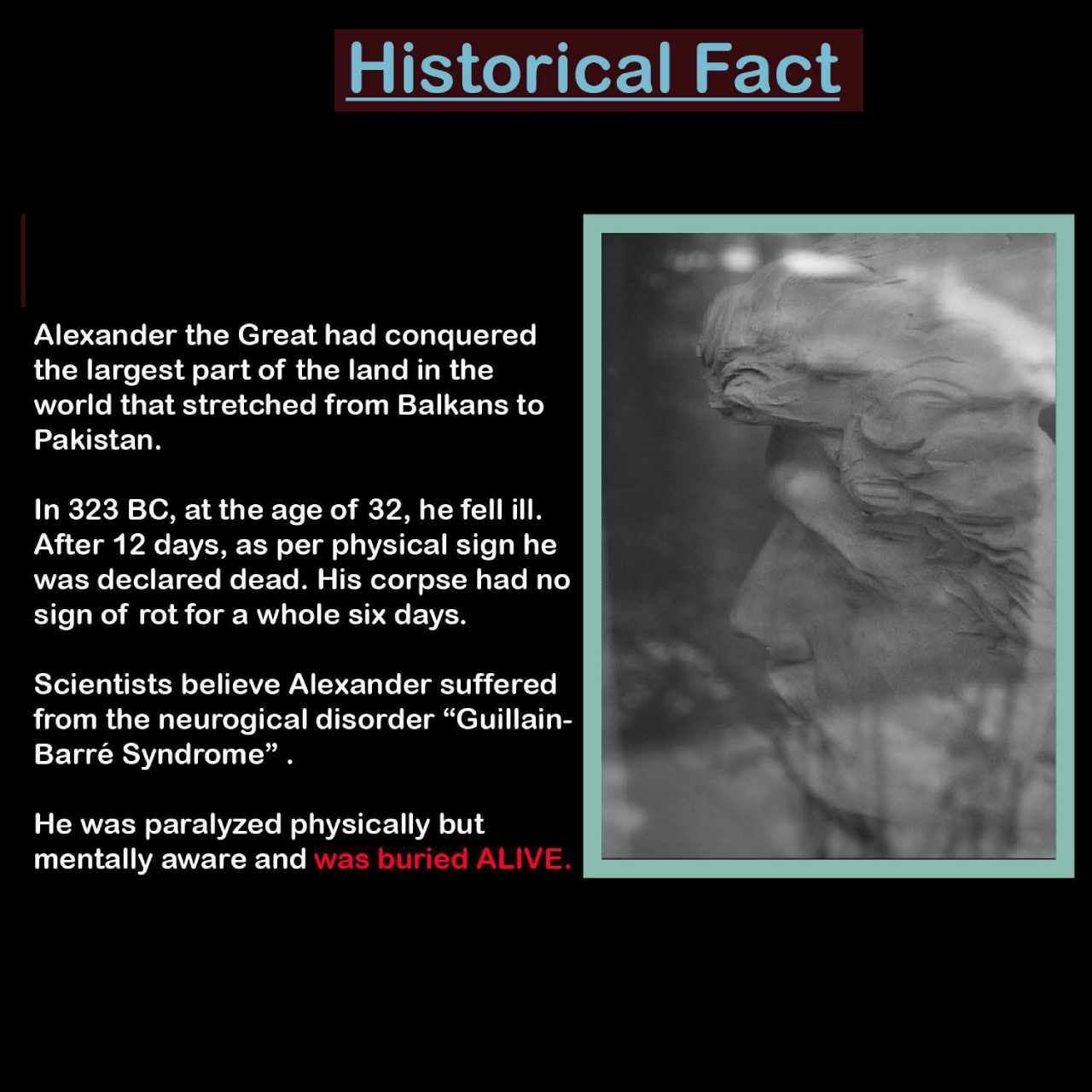 Alexander historical fact