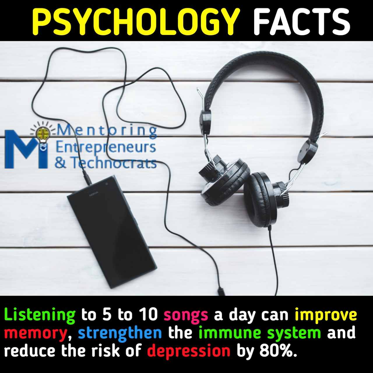 Listening songs psychology facts